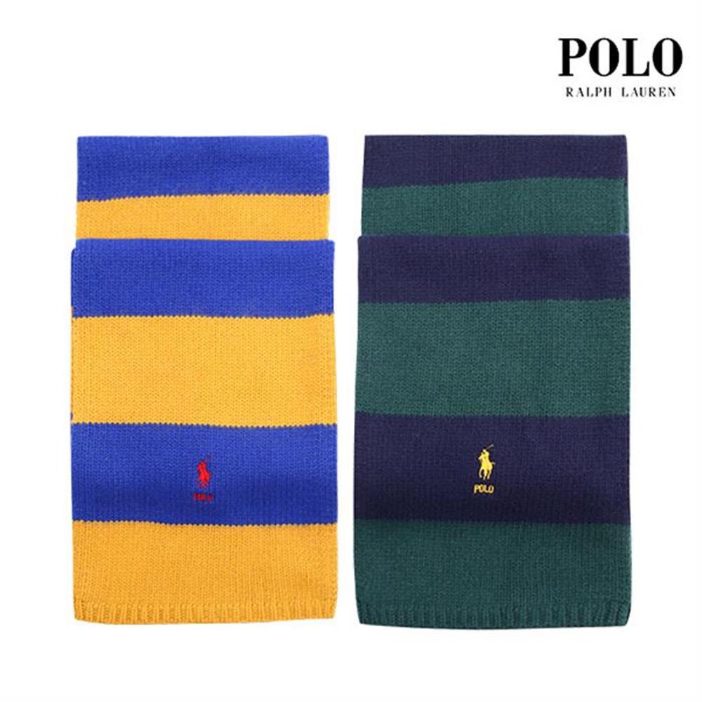 폴로 남녀공용 머플러 스트라이프 커플목도리 머플러 PC0976-431 PC0976-325