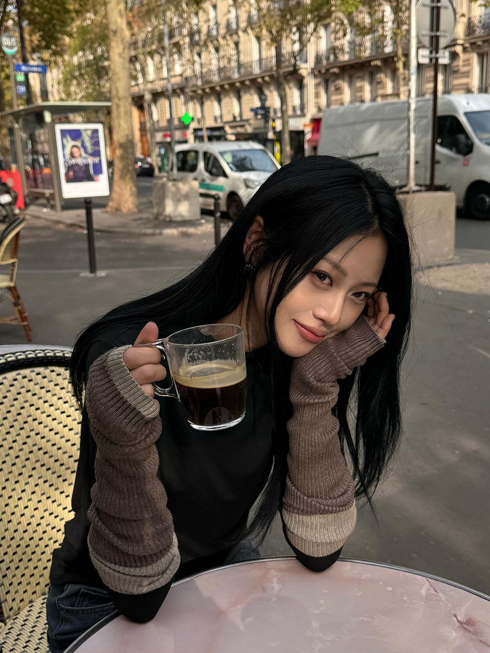 마른파이브 넉넉 멜로우 골지 핸드워머