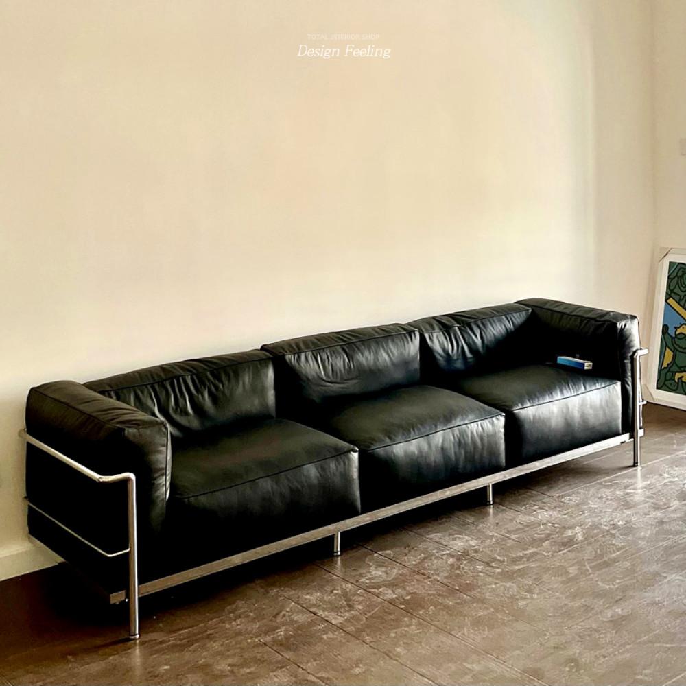르꼬르뷔지에 lc3 소파 3인 2인 1인 명품 수입 쇼파 김나영쇼파 구스다운