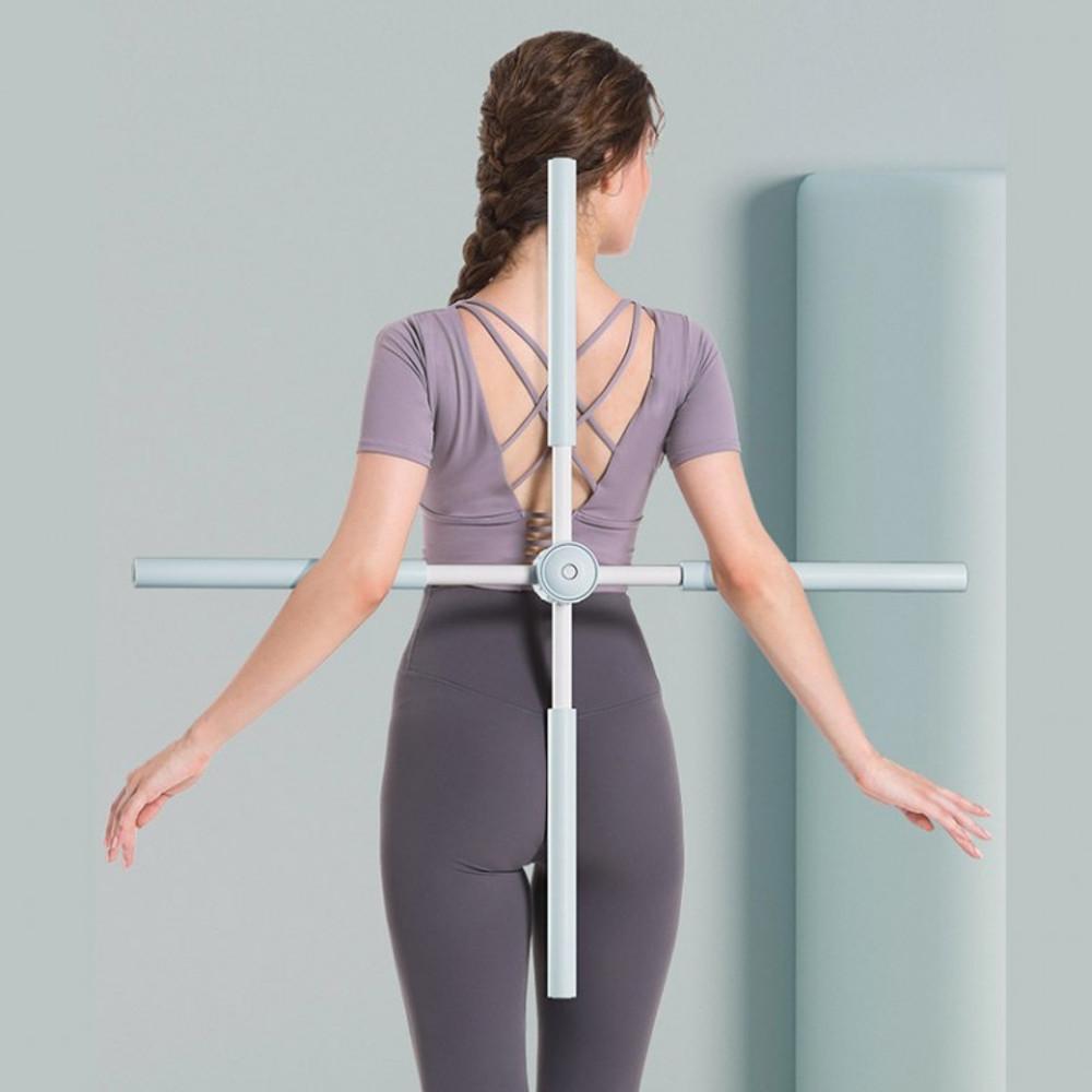 척추 바른 자세 십자봉 스트레칭 스틱 요가 봉