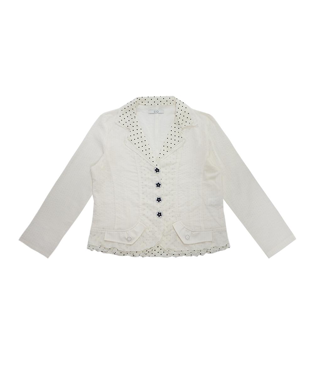 BUTTON POINT STRIPE SHIRTS [IVORY]_3/31부터 순차발송