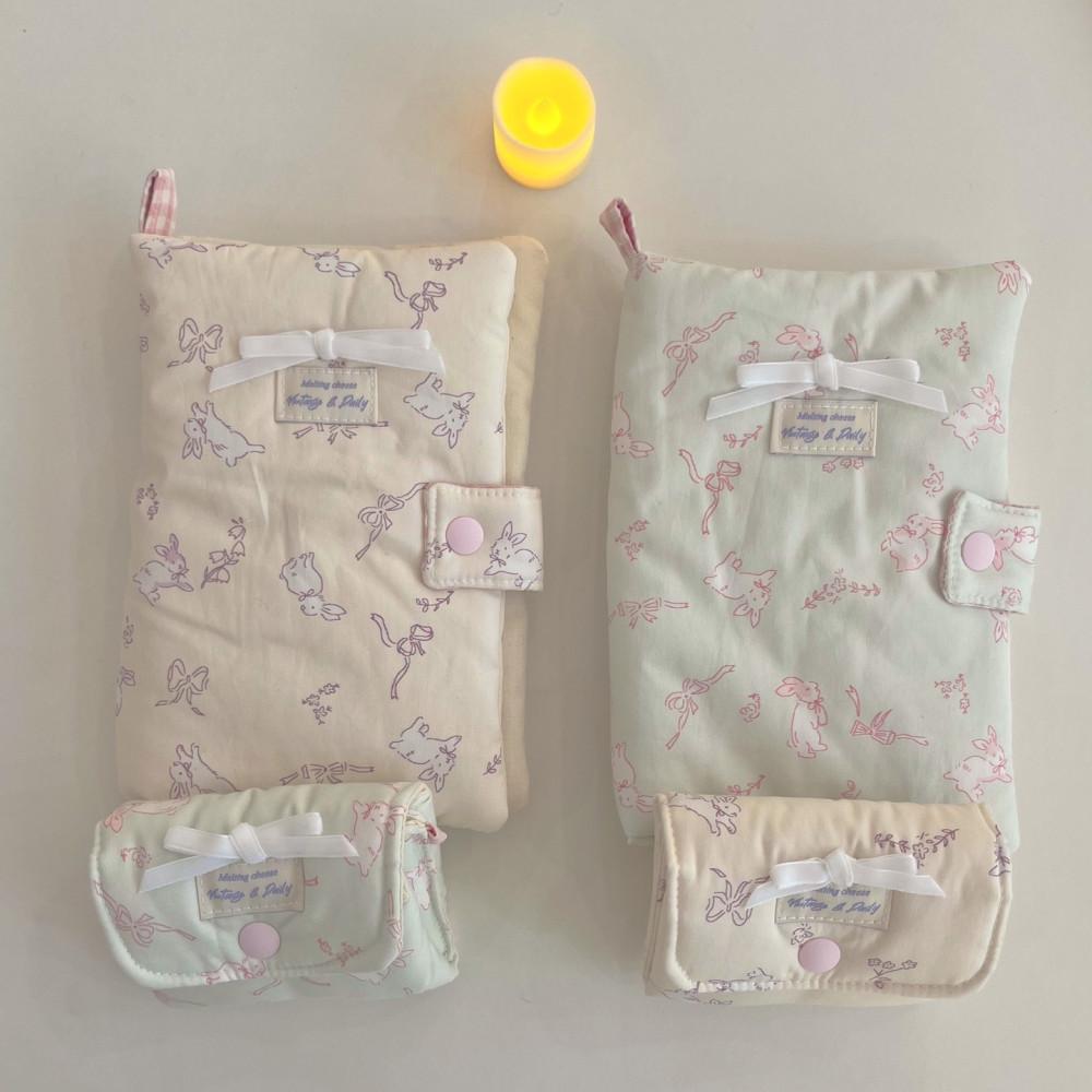 멜팅치즈 토끼정원 A5 A6 다이어리 커버