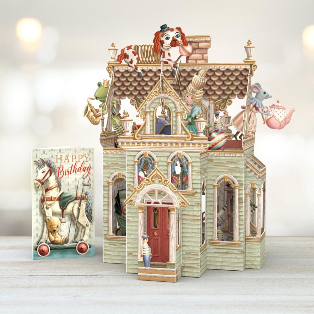 Dolls house 3D Pop-up 카드