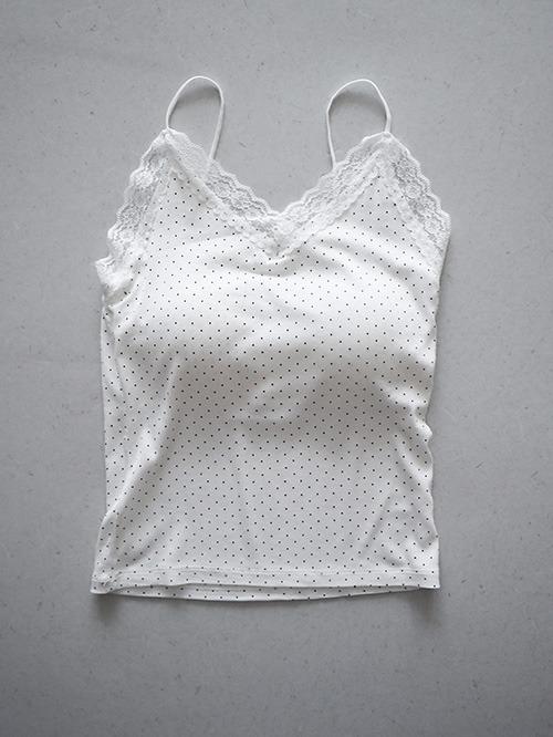 클라따 [캡내장] polka dot sleeveless, 2color