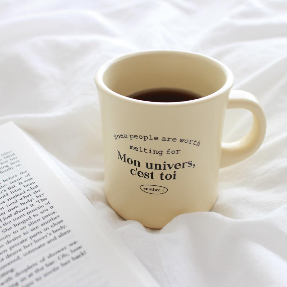 [어나덜아이] 노랑 어나더 머그컵_380ml