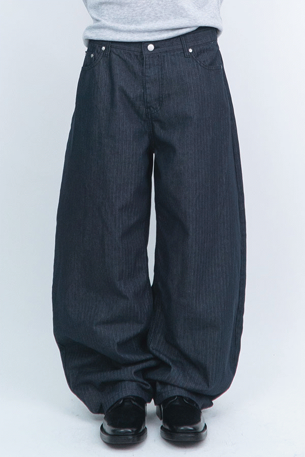 Bpocket Curved Denim PT