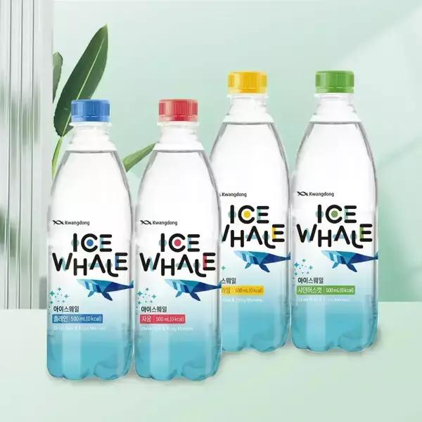 [본사직영] 광동 아이스웨일 500ml 20+20 골라담기 / 플레인 레몬라임 샤인머스캣 자몽 (유/무라벨 랜덤 발송) G