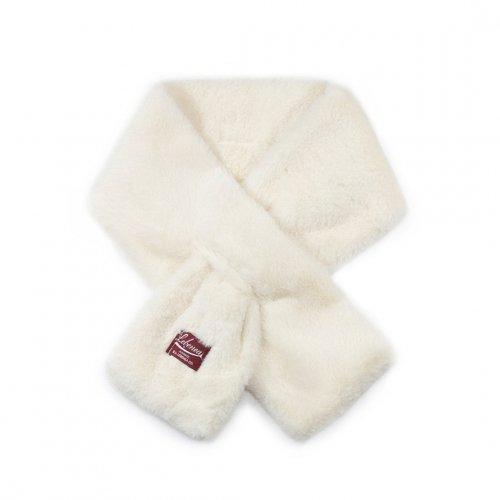 밍크 퍼 머플러 아이보리