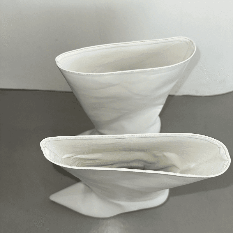 이너뮤트 overfit middle heel boots (2color)