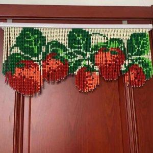 문발 구슬발 비즈발 출입문 현관 주방가림막 파티션 - 인터파크 쇼핑