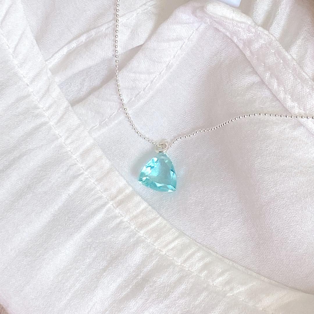 sky blue necklace ♥