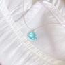 sky blue necklace ♥