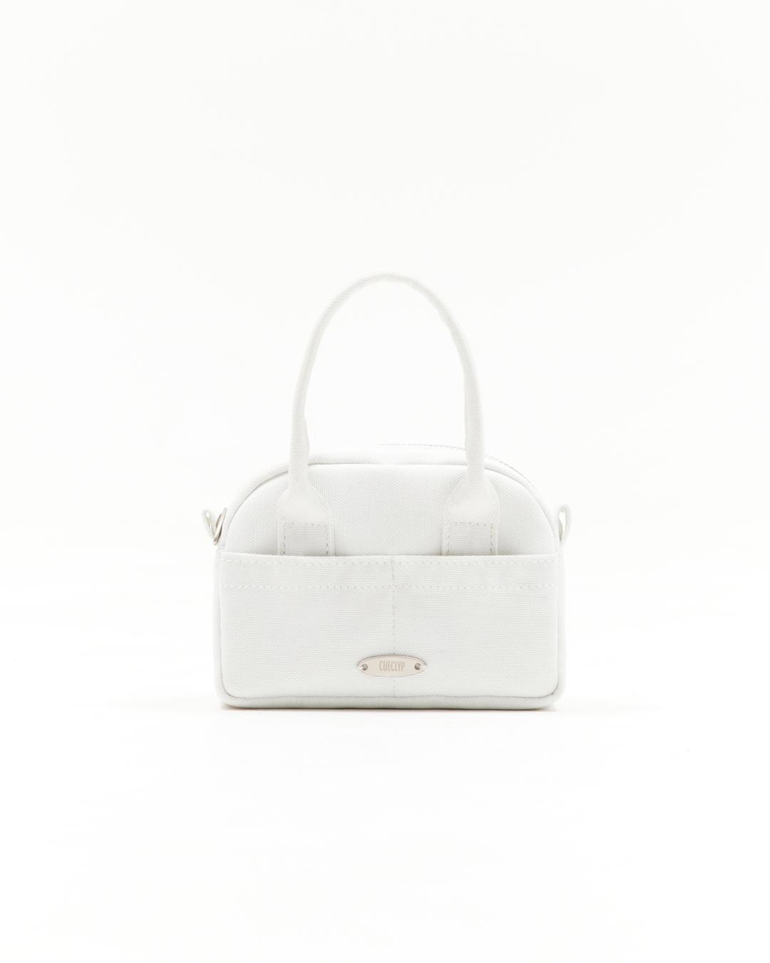 [Hidden Worker] Mini Bowling Bag (White)