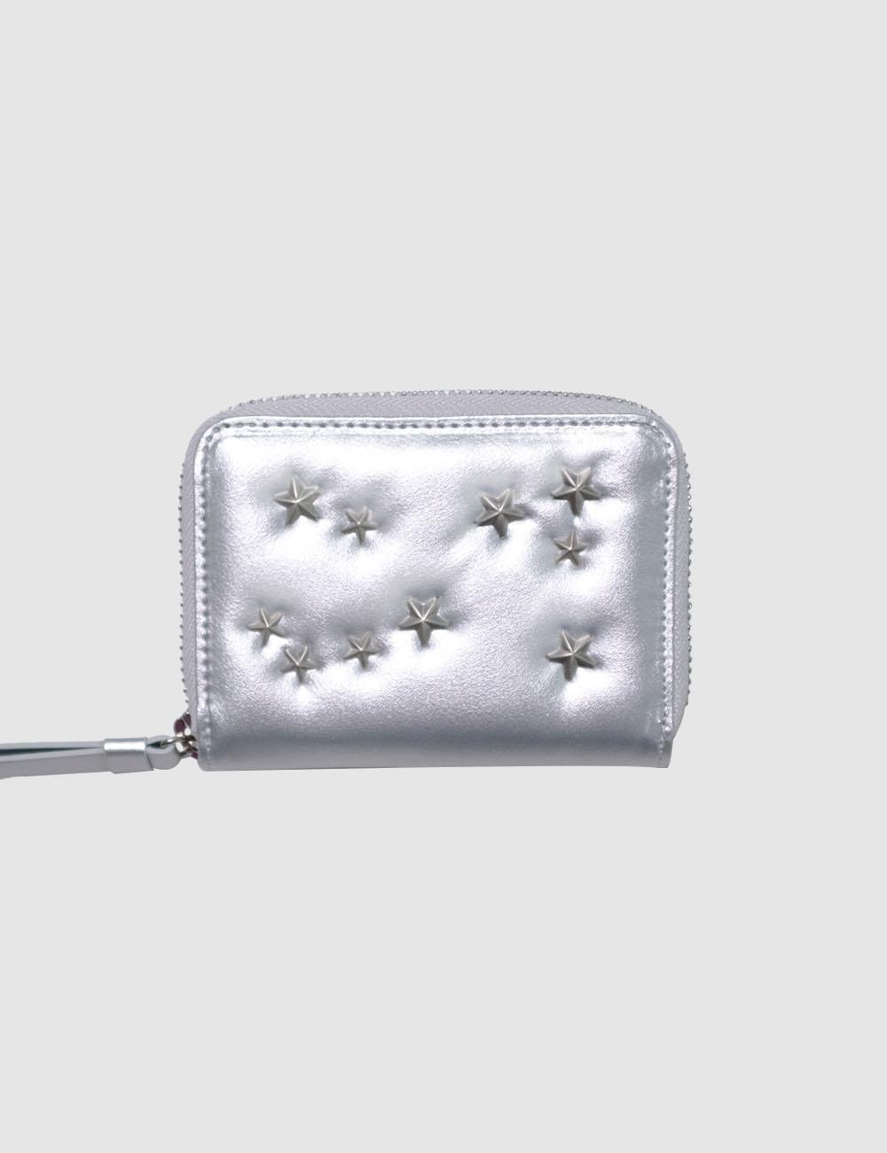 Gemini wallet, silver