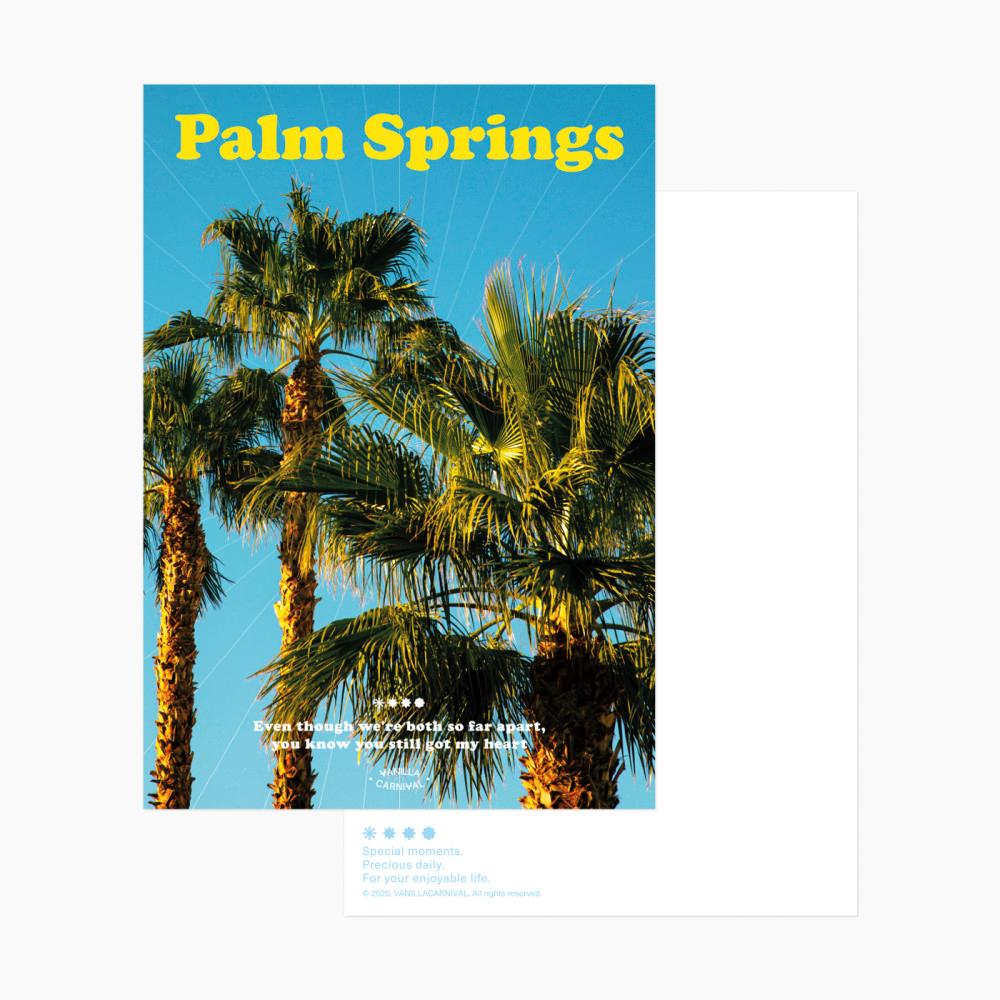 [바닐라카니발] 팜 스프링 엽서
