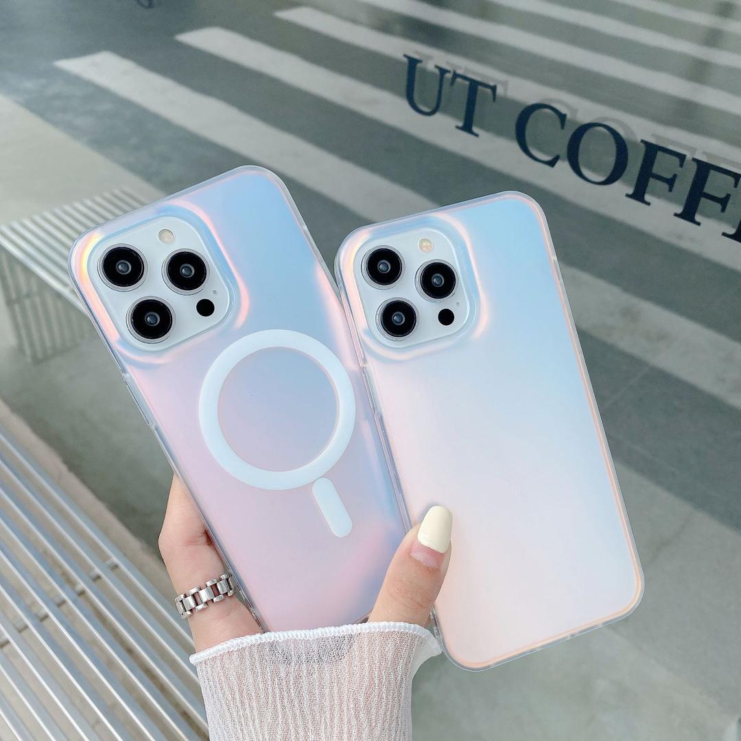 아이폰15 프로 맥세이프 케이스 매트 오로라