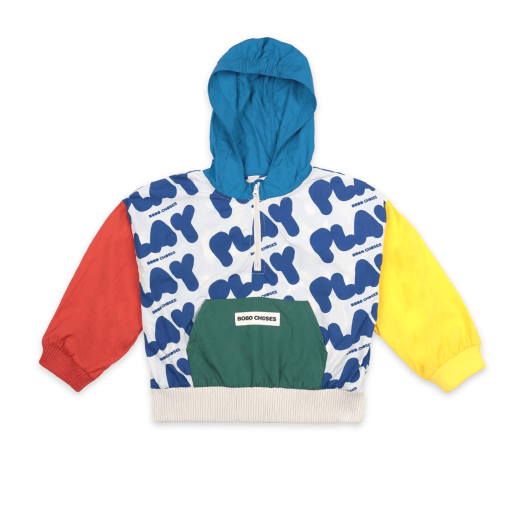 Kids Unisex Bobo Choses Play All Over Rain Jacket - Multi