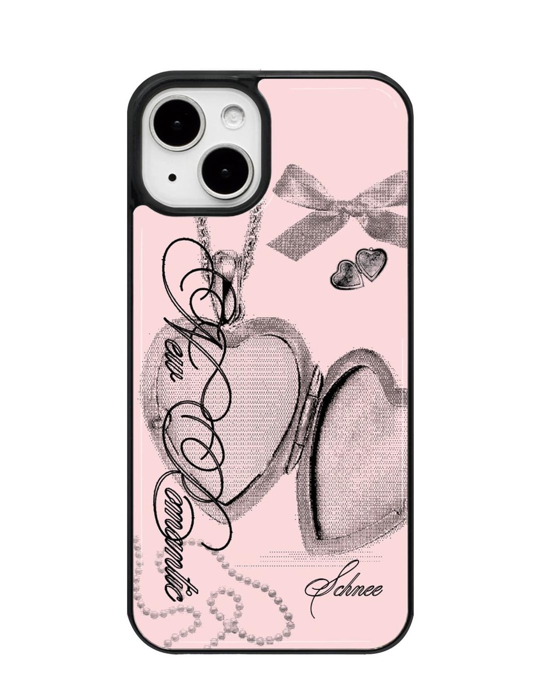 ROMANTIC JEWELRY PHONE CASE - PINK