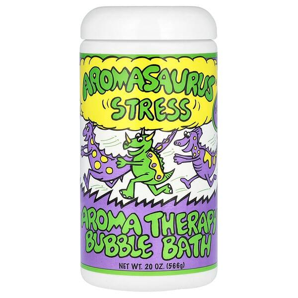Abra Therapeutics, Aromasaurus Stress, 어린이용 아로마 테라피 버블 배스, 566g(20oz)