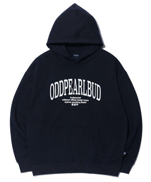 arc logo hoodie(navy)