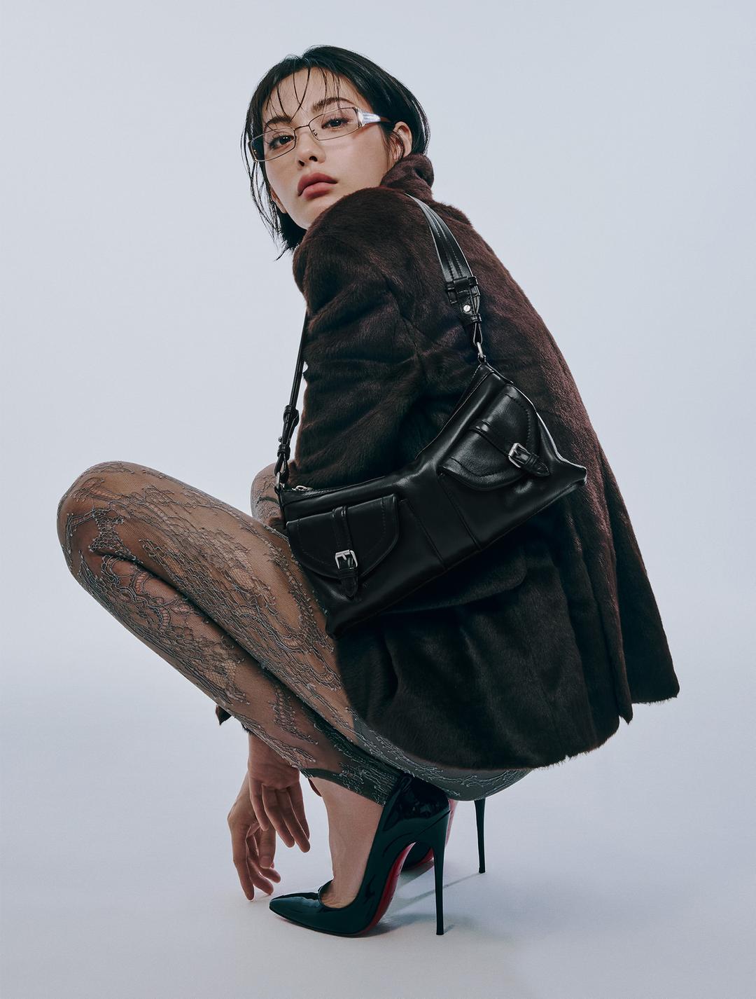 [나나 PICK] Toque Pocket Shoulder S (토크 포켓 숄더 스몰)_2colors