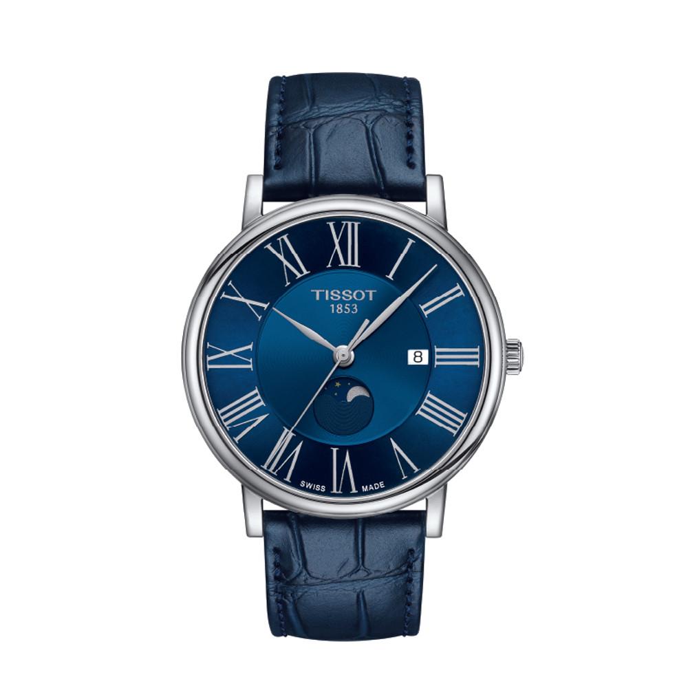 [공식]티쏘 카슨 문페이즈 블루 T122.423.16.043.00