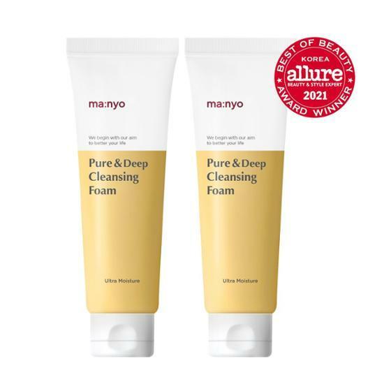 [증량] 마녀공장 퓨어&딥 클렌징 폼 더블 기획 (120ml+120ml)