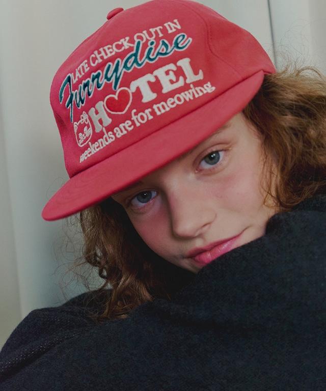 FURRYDISE BALL CAP RED
