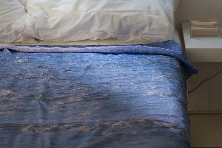 풍기인견 파도 바다 여름이불