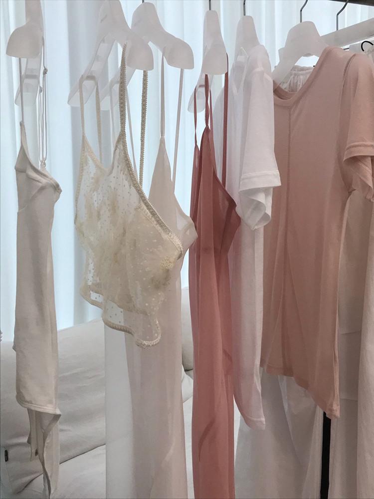 위아 데이지 시스루 뷔스티에 3color