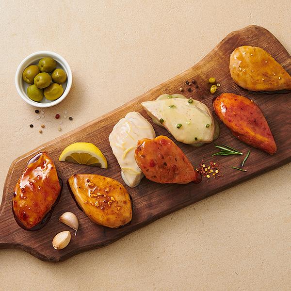 맛있닭 소스 통 닭가슴살 혼합 100g