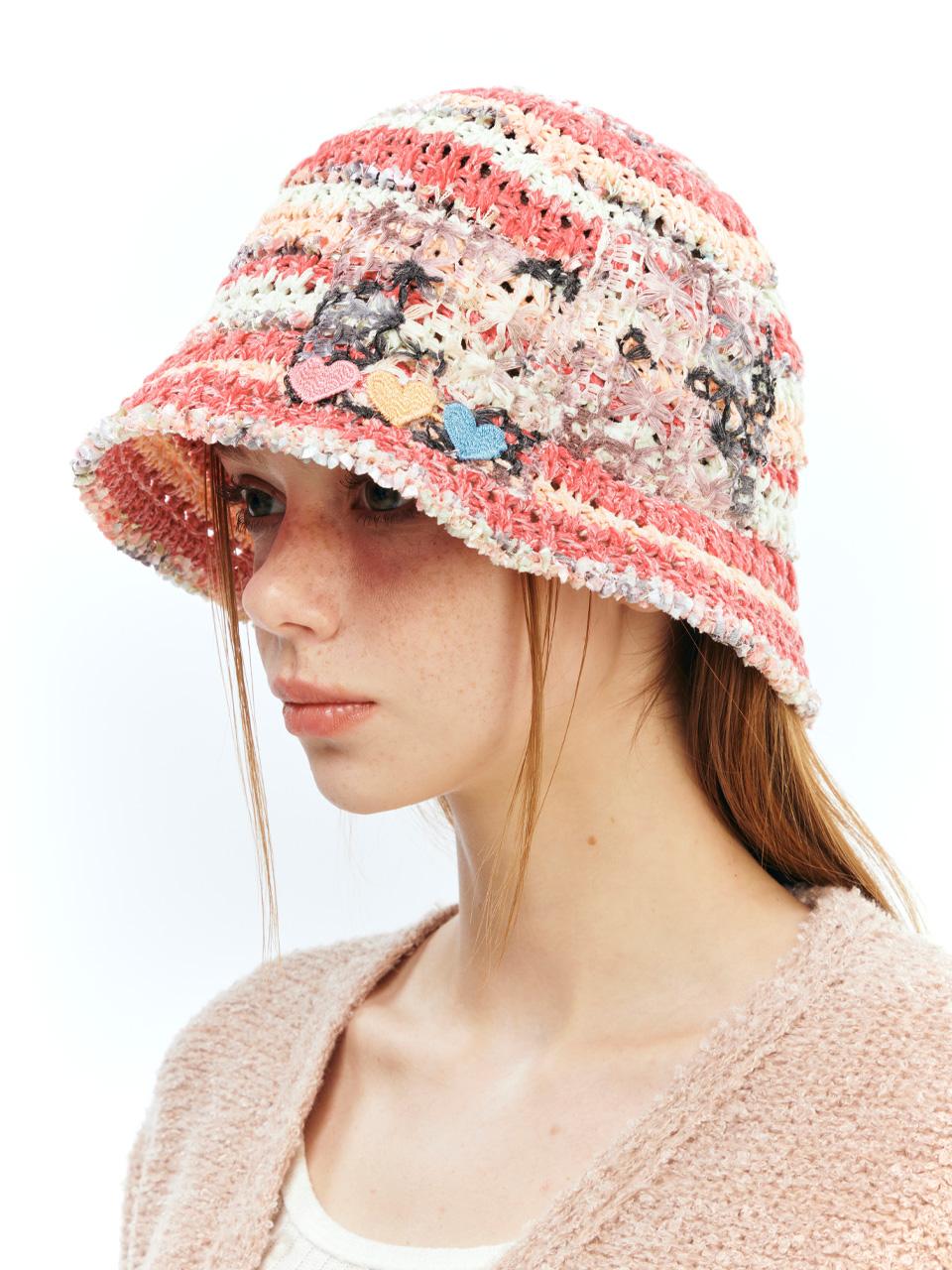 Pink Stripe Bucket