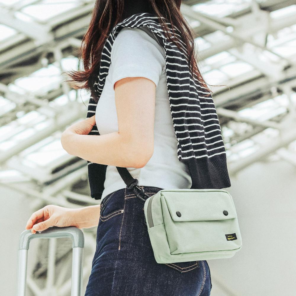 에가든 본보야지 크로스백 여행용 미니 슬링백