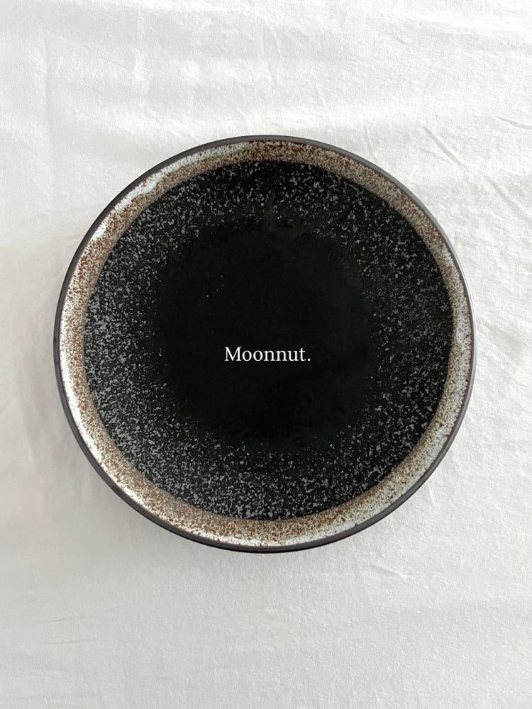 당일발송 Midnight plate • 메인 플레이트 원형접시 블랙접시