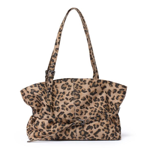 (9/4 입고) 르벨트백 le belt bag L denim leopard