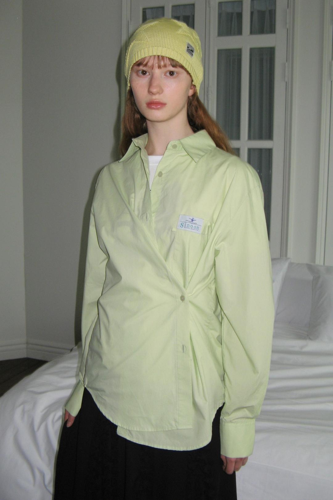 Classic Cotton Shirt (Light Green)