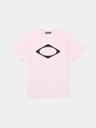 미스치프 RHOMBUS BLUR T-SHIRT-LIGHT PINK