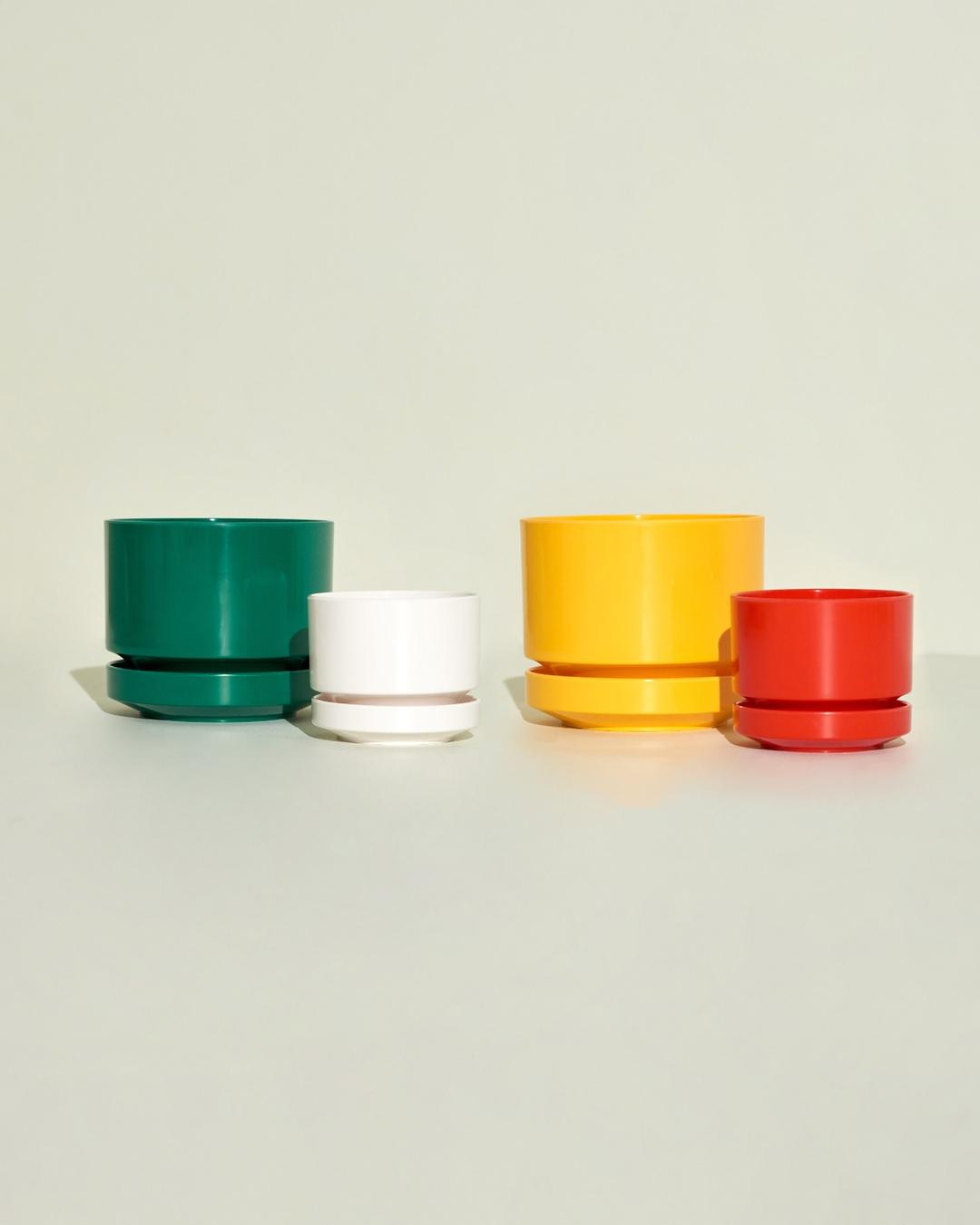 [TETTET] Cylinder Pot (2size,4colors)