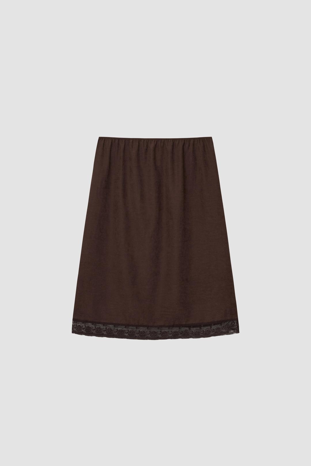 Verena Burgundy Skirt