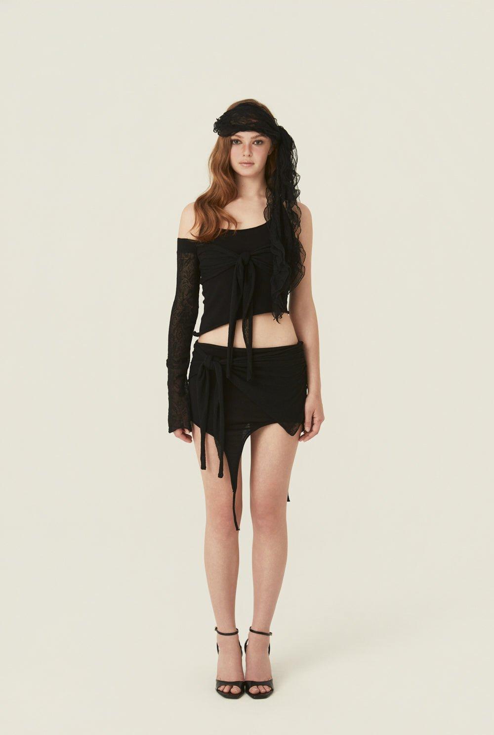 Caribe tie skirt