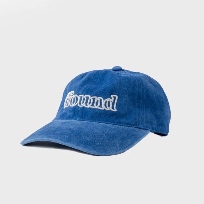 FFOUND2 VINTAGE STONE WASHED BALL CAP - BLUE
