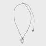 heart hole necklace