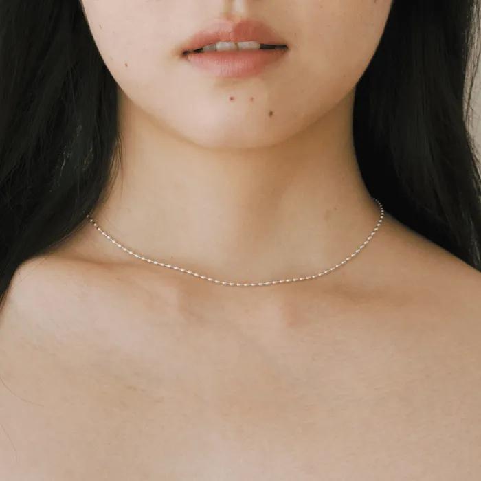 silver 925 Mini star fruit choker
