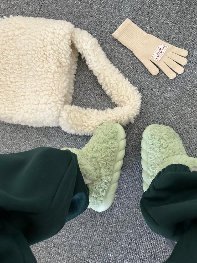 나르 솜사탕 뽀글이 부츠