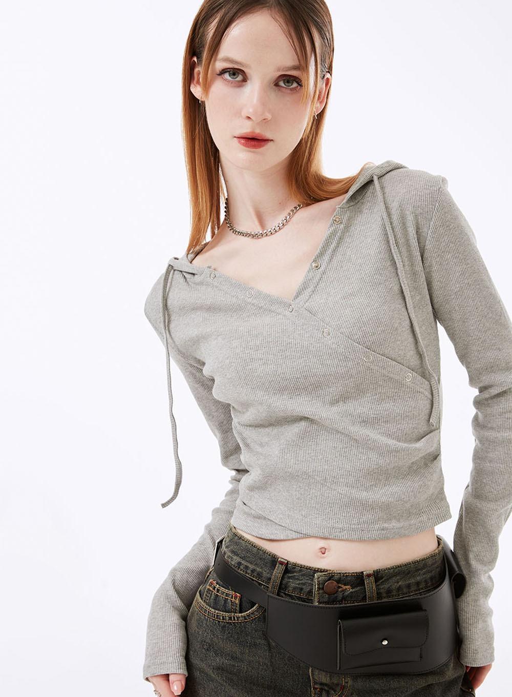 아트로 리브드 후드티