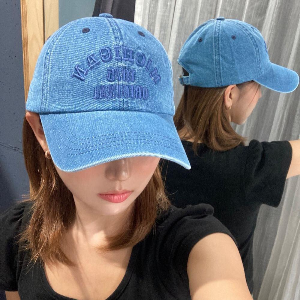 깊은볼캡 피그먼트볼캡 얼굴작아보이는모자 대두볼캡