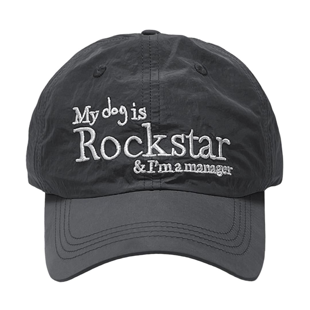 Rockstar dog cap (Charcoal)- 5월 초 입고예정
