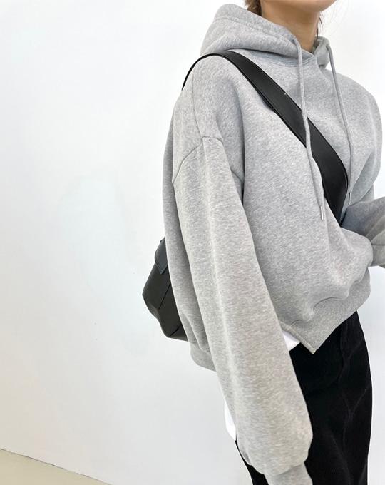 🎉당일출고🎉 베이브 트임 크롭 후드티 - 3 color