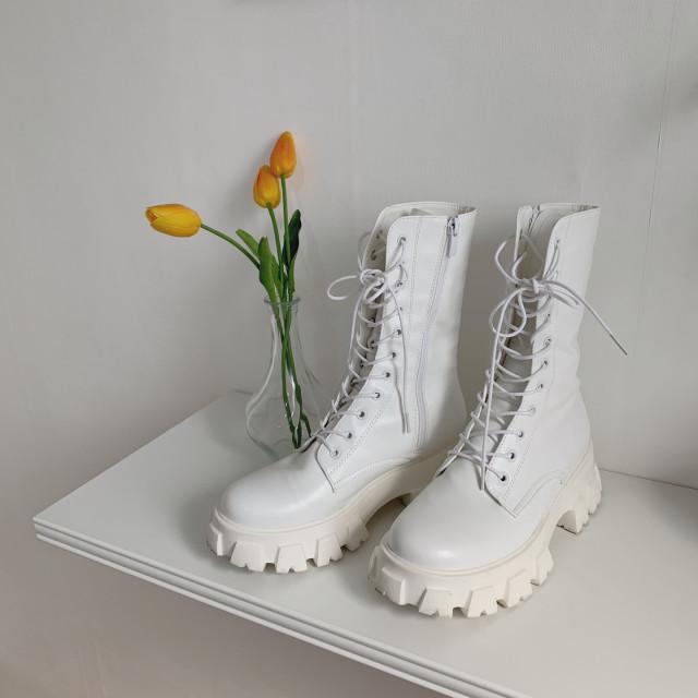 6cm 미드 레이스업 워커 [best/모델소장]