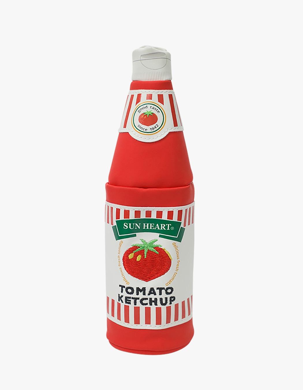 Ketchup Pouch Keyring - Red